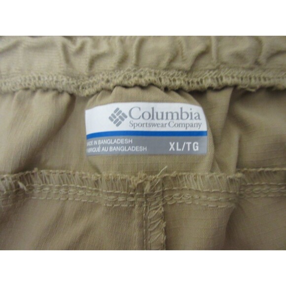 Columbia Omni Shield Joggers Mens XL/TG Tan Drawstring Activewear Pockets - Picture 5 of 10